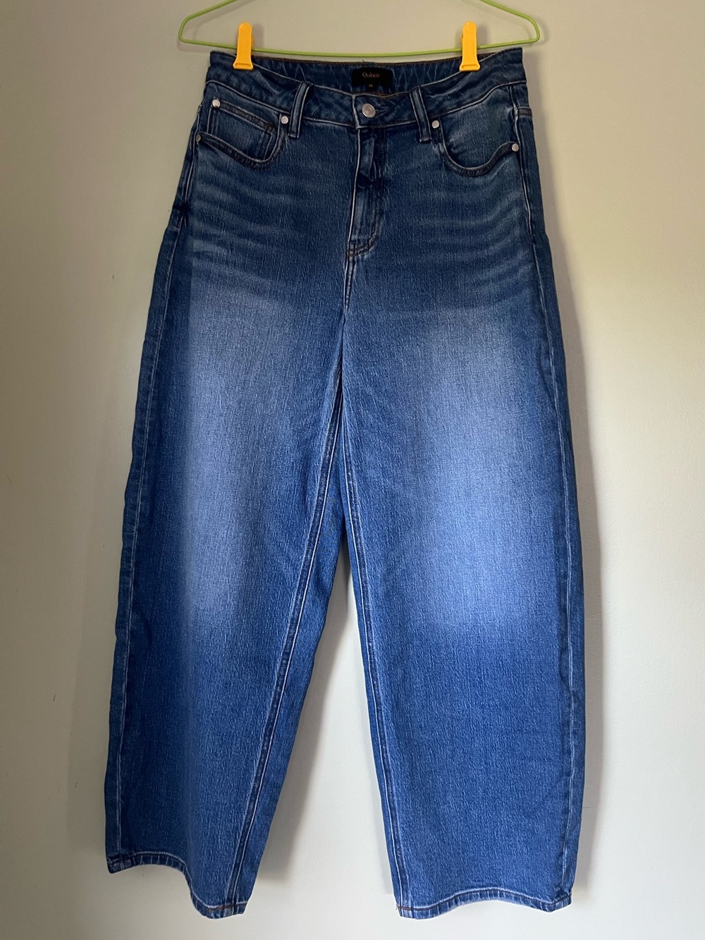 Quince Bella stretch barrel jeans size 29 - Picture 4 of 7